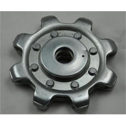 71359125 Gathering Chain Idler 8 tooth Sprocket, Hugger Head