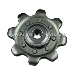 AH102448 199497C1 John Deere Case 8 tooth lower idler sprocket