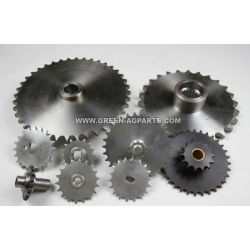 Non-standard machinery sprockets