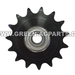 AE27909 ,AFH205780 Idler Sprocket, 15 teeth. Fits John Deere 50 & 50A bean head