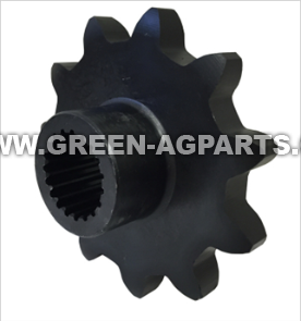 AH101339 Drive Sprocket, 11 tooth, spline bore. For John Deere bean head model 50A Series