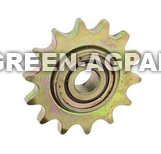 AA32729 14 tooth idler sprocket for 40 chain fits seed transmission on John Deere