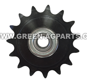 AE27909 ,AFH205780 Idler Sprocket, 15 teeth. Fits John Deere 50 & 50A bean head