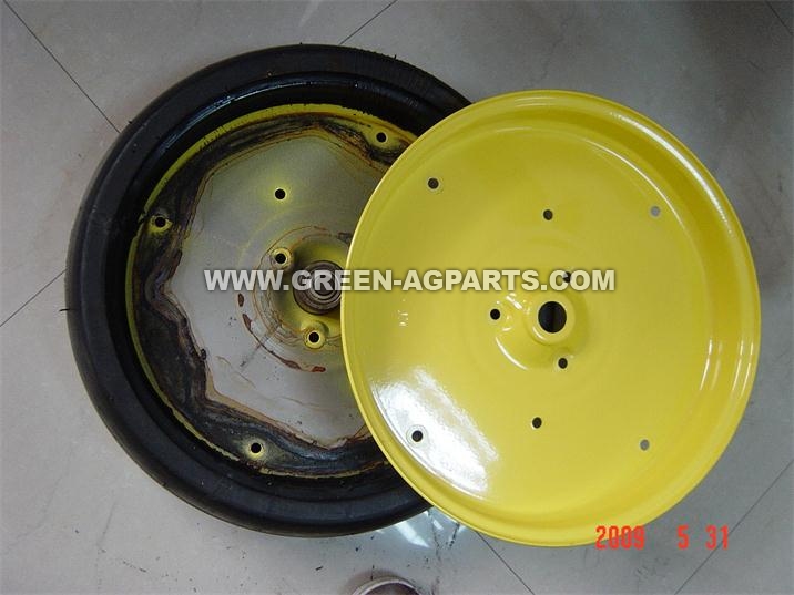 AA27780 Gauge wheel half,  yellow fits MaxEmerge for John Deere replacemnet