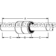 885118B P6310 421855M1 Glencoe MF double solid stem gauge wheel bearing