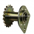 AA35645 John Deere  19 tooth Sprocket and bearing with standard for row unit